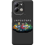 Чорний чохол BoxFace Xiaomi Redmi 17 Among Us Impostors