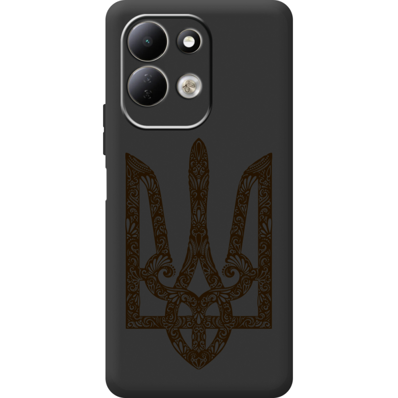 Чорний чохол BoxFace Xiaomi Redmi 17 Ukrainian Trident