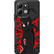 Чорний чохол BoxFace Xiaomi Redmi 17 Учиха Итачи