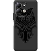 Чорний чохол BoxFace Xiaomi Redmi 17 Owl