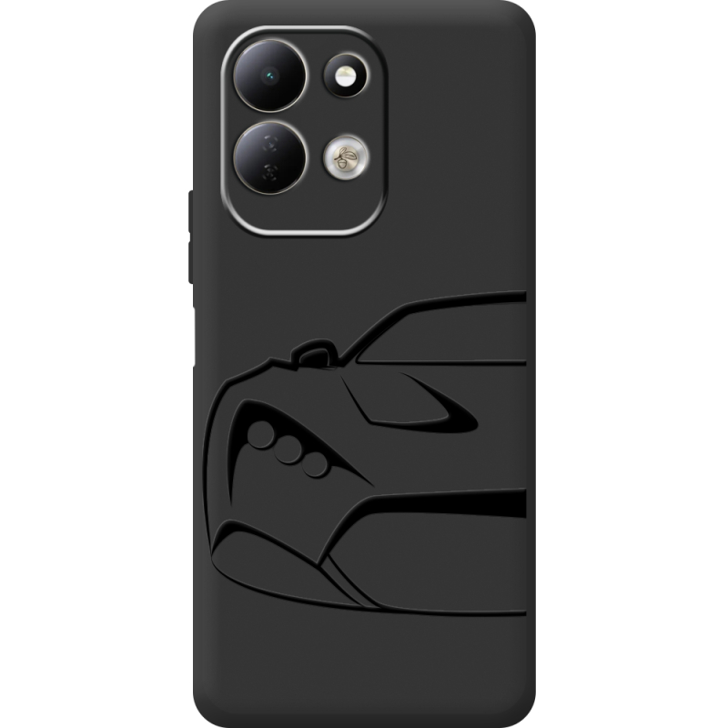 Чорний чохол BoxFace Xiaomi Redmi 17 Sportcar