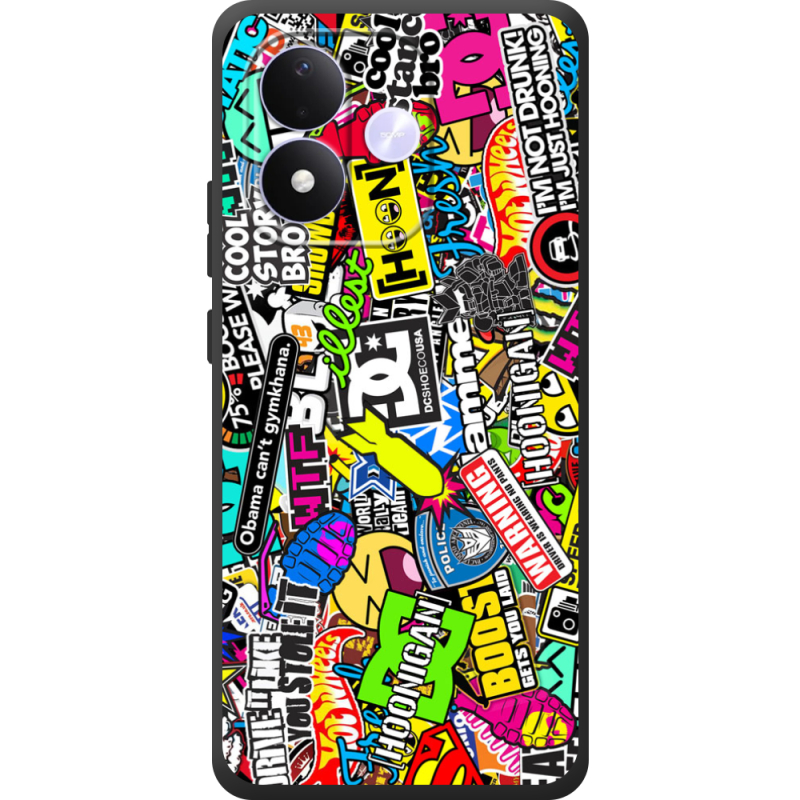 Чохол BoxFace Xiaomi Redmi Note 17 Multicolored Inscriptions