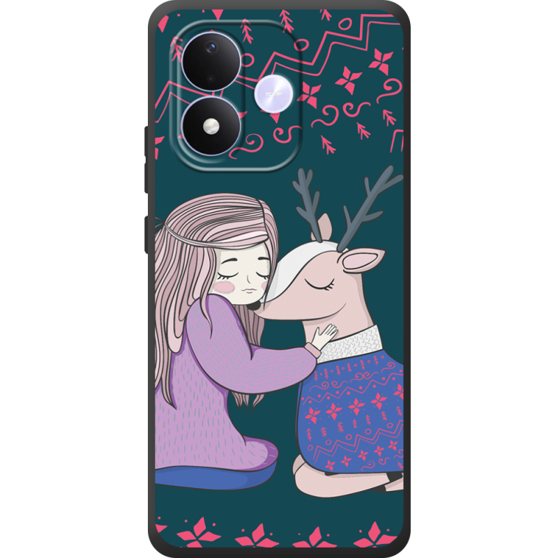 Чохол BoxFace Xiaomi Redmi Note 17 Girl and deer