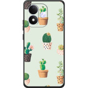 Чохол BoxFace Xiaomi Redmi Note 17 L-green Cacti