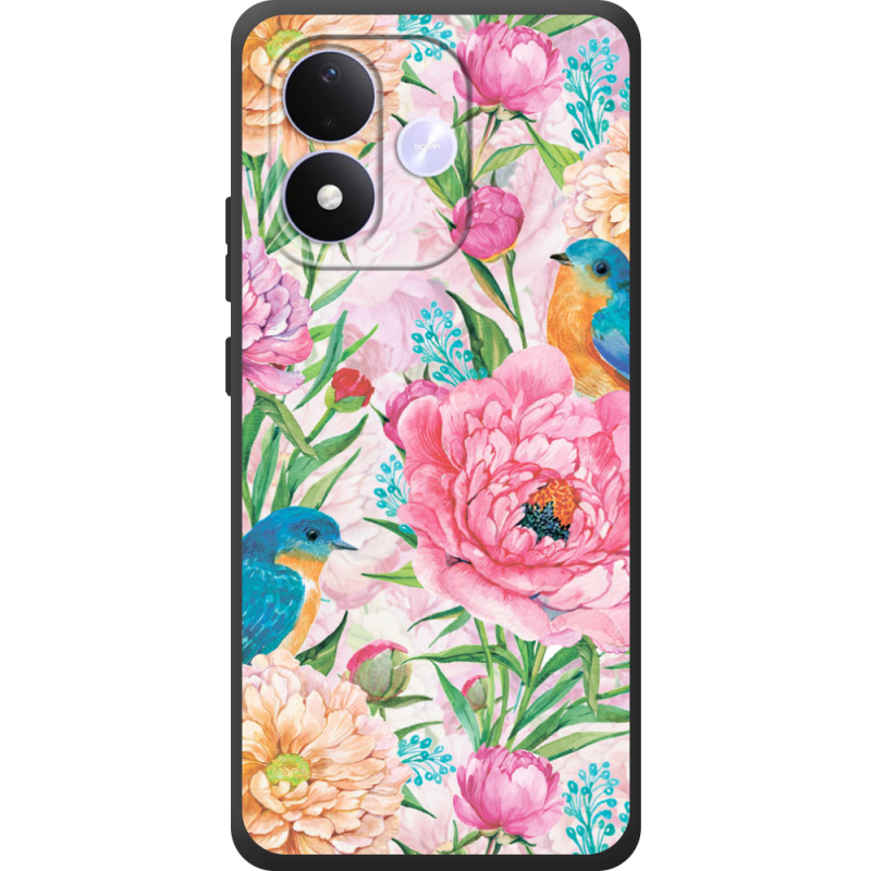 Чохол BoxFace Xiaomi Redmi Note 17 Birds in Flowers