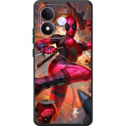 Чохол BoxFace Xiaomi Redmi Note 17 Woman Deadpool