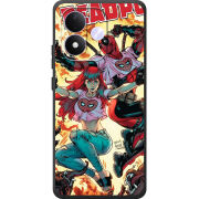 Чохол BoxFace Xiaomi Redmi Note 17 Deadpool and Mary Jane