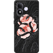 Чохол BoxFace Xiaomi Redmi Note 17 Snake Rose