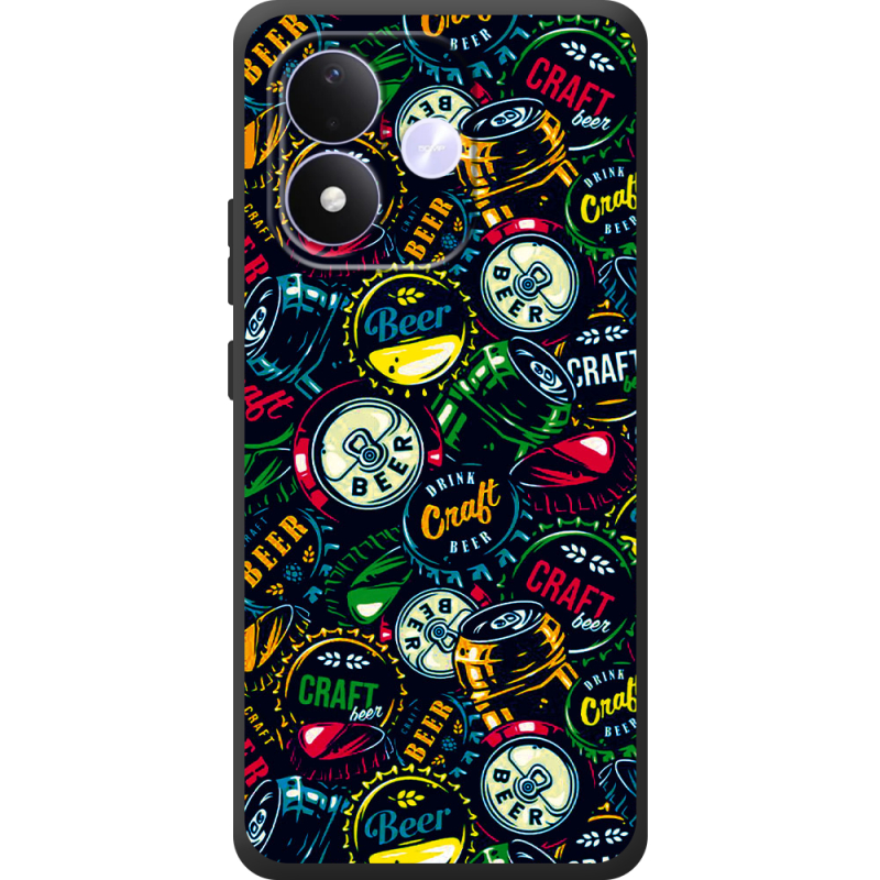 Чохол BoxFace Xiaomi Redmi Note 17 Bottle Caps
