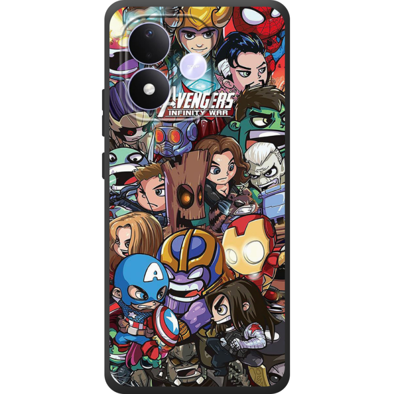 Чохол BoxFace Xiaomi Redmi Note 17 Avengers Infinity War