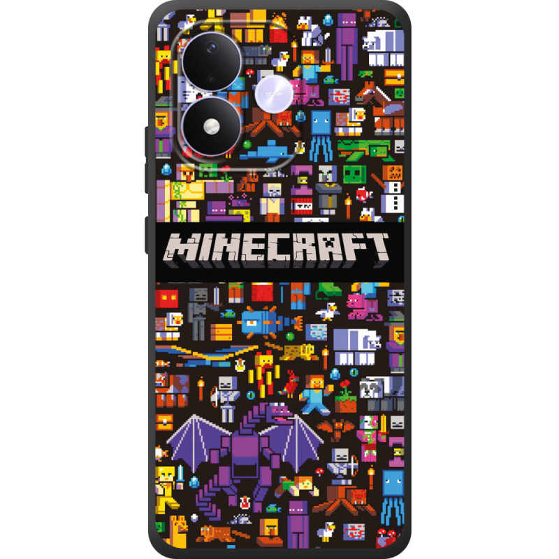 Чохол BoxFace Xiaomi Redmi Note 17 Minecraft Mobbery