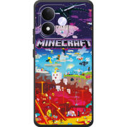 Чохол BoxFace Xiaomi Redmi Note 17 Minecraft World Beyond