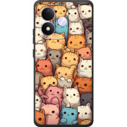 Чохол BoxFace Xiaomi Redmi Note 17 Котики муркотики