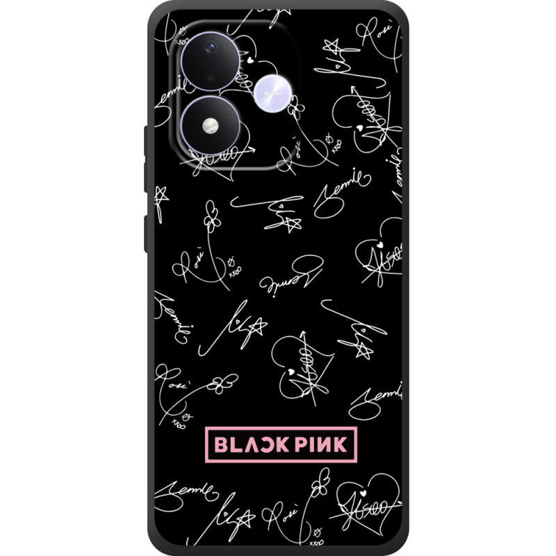 Чохол BoxFace Xiaomi Redmi Note 17 Blackpink автограф