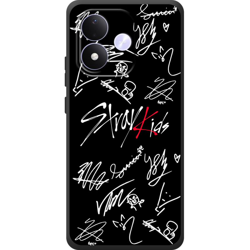 Чохол BoxFace Xiaomi Redmi Note 17 Stray Kids автограф