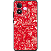 Чохол BoxFace Xiaomi Redmi Note 17 Happy Valentines