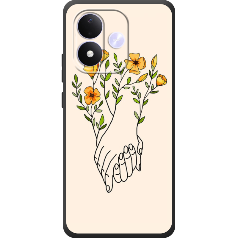 Чохол BoxFace Xiaomi Redmi Note 17 Flower Hands