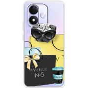 Прозорий чохол BoxFace Xiaomi Redmi Note 17 Fashion Pug