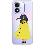 Прозорий чохол BoxFace Xiaomi Redmi Note 17 Just a Girl