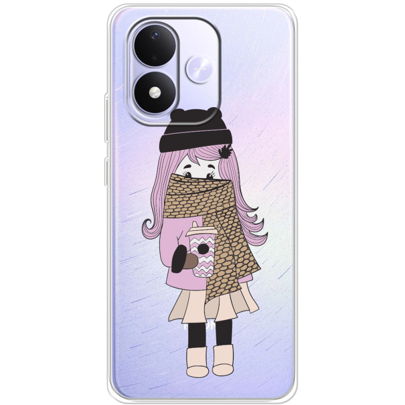 Прозорий чохол BoxFace Xiaomi Redmi Note 17 Winter Morning Girl