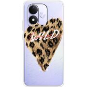 Прозорий чохол BoxFace Xiaomi Redmi Note 17 Wild Love