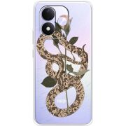 Прозорий чохол BoxFace Xiaomi Redmi Note 17 Glamor Snake