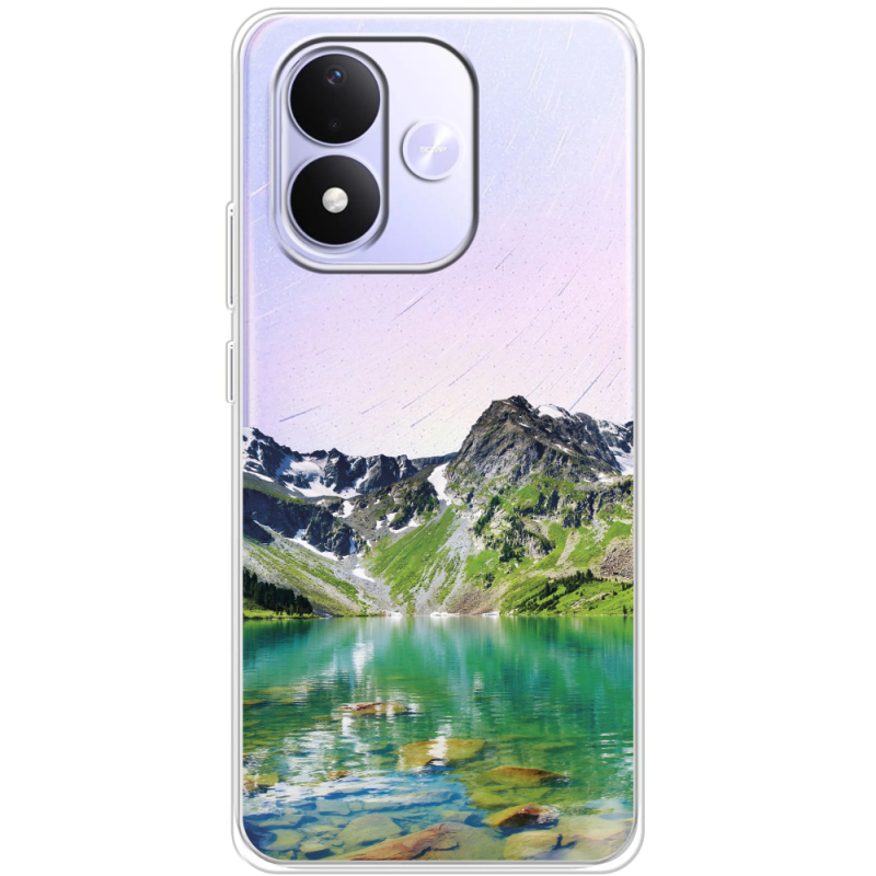 Прозорий чохол BoxFace Xiaomi Redmi Note 17 Green Mountain