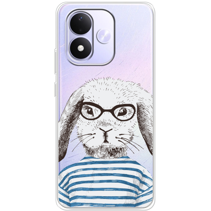 Прозорий чохол BoxFace Xiaomi Redmi Note 17 MR. Rabbit