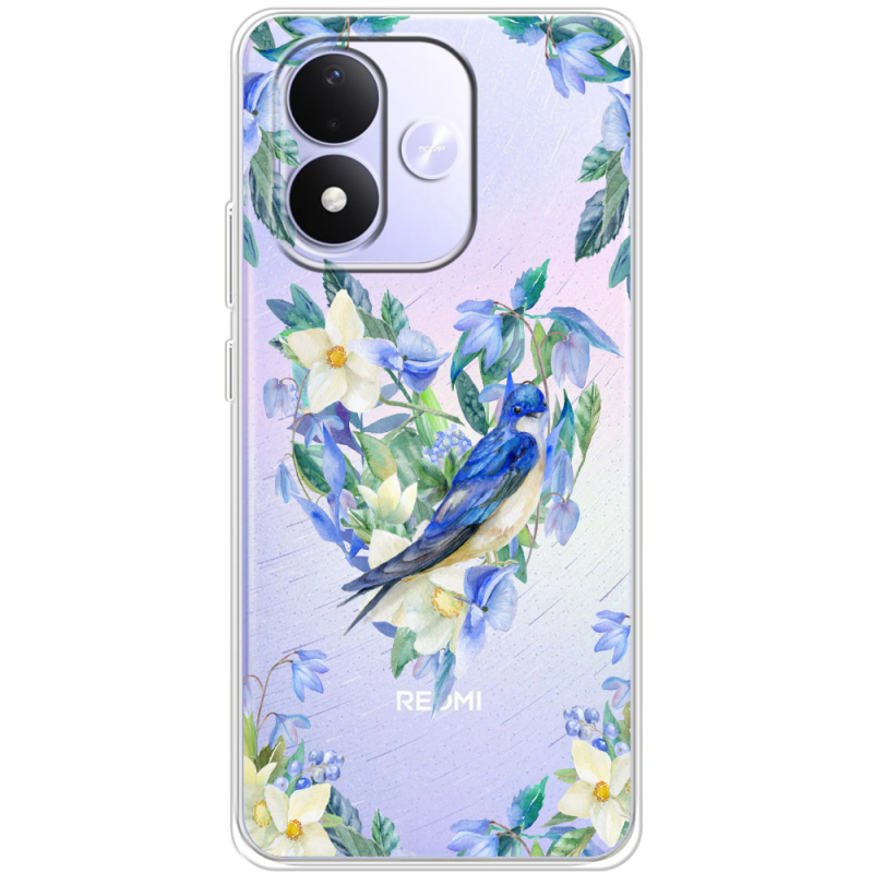 Прозорий чохол BoxFace Xiaomi Redmi Note 17 Spring Bird