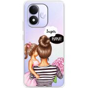Прозорий чохол BoxFace Xiaomi Redmi Note 17 Super Mama and Daughter