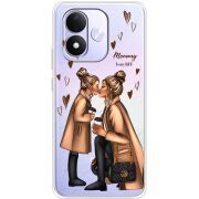 Прозорий чохол BoxFace Xiaomi Redmi Note 17 Mommy Is My BFF