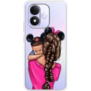 Прозорий чохол BoxFace Xiaomi Redmi Note 17 Mouse Mommy