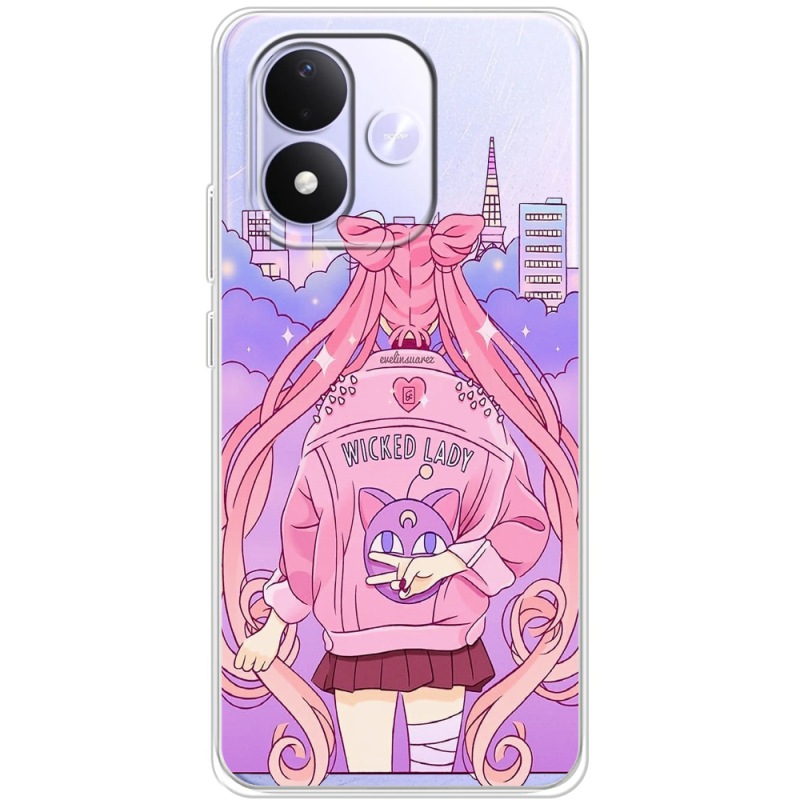 Прозорий чохол BoxFace Xiaomi Redmi Note 17 Wiked Lady