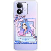 Прозорий чохол BoxFace Xiaomi Redmi Note 17 The Sakuras Will Cry For You