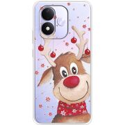 Прозорий чохол BoxFace Xiaomi Redmi Note 17 Winter Deer
