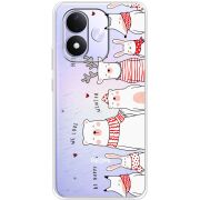 Прозорий чохол BoxFace Xiaomi Redmi Note 17 The Friendly Beasts