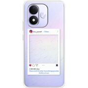 Прозорий чохол BoxFace Xiaomi Redmi Note 17 Insta