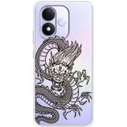 Прозорий чохол BoxFace Xiaomi Redmi Note 17 Chinese Dragon