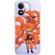 Прозорий чохол BoxFace Xiaomi Redmi Note 17 Naruto and Kurama