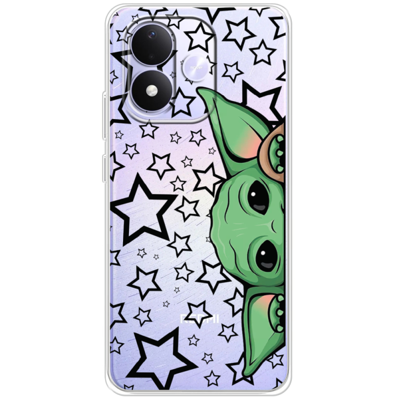 Прозорий чохол BoxFace Xiaomi Redmi Note 17 Baby Yoda