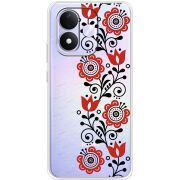 Прозорий чохол BoxFace Xiaomi Redmi Note 17 Ethno Ornament