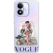 Прозорий чохол BoxFace Xiaomi Redmi Note 17 VOGUE