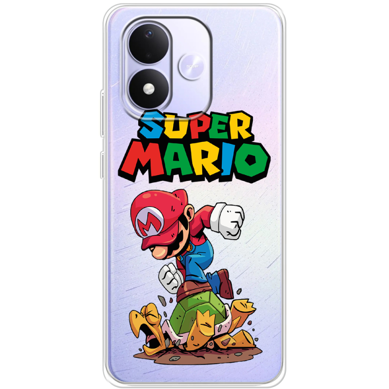 Прозорий чохол BoxFace Xiaomi Redmi Note 17 Super Mario