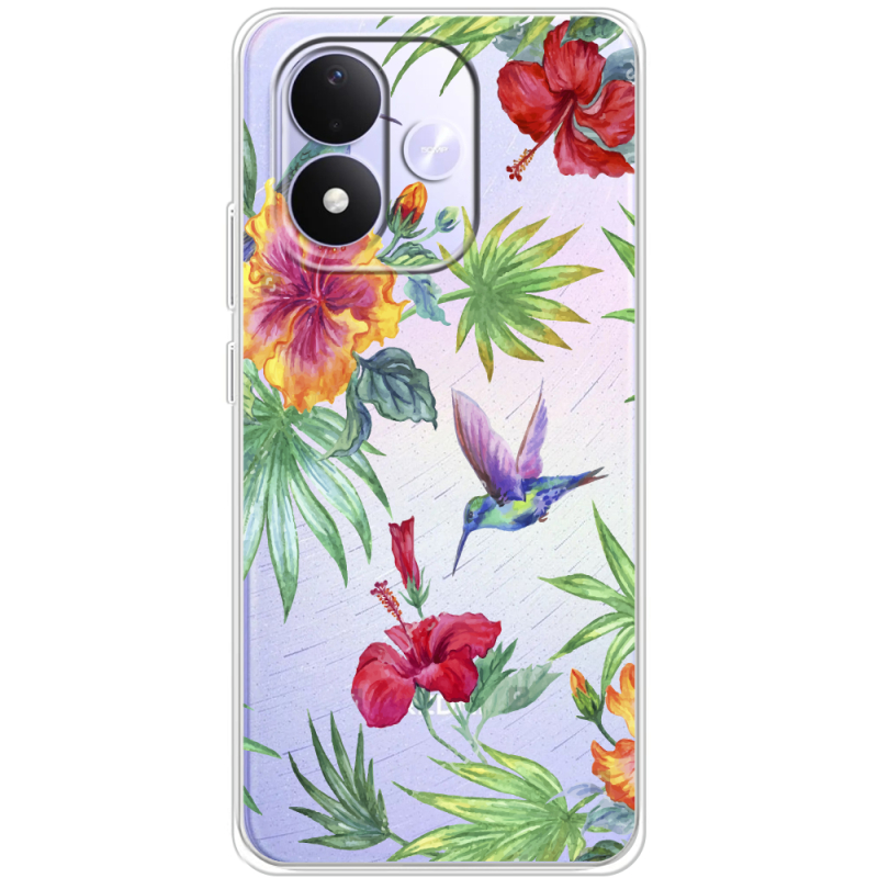 Прозорий чохол BoxFace Xiaomi Redmi Note 17 Tropical