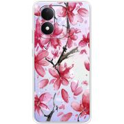 Прозорий чохол BoxFace Xiaomi Redmi Note 17 Pink Magnolia