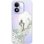Прозорий чохол BoxFace Xiaomi Redmi Note 17 Swan