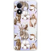 Прозорий чохол BoxFace Xiaomi Redmi Note 17 Cotton and Rabbits