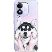 Прозорий чохол BoxFace Xiaomi Redmi Note 17 Husky