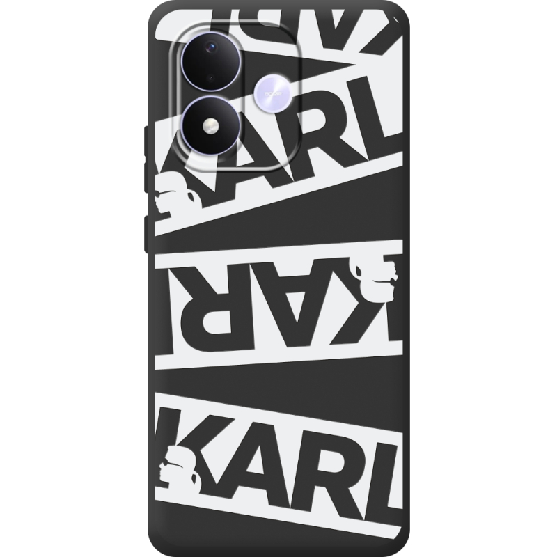 Чорний чохол BoxFace Xiaomi Redmi Note 17 White Karl