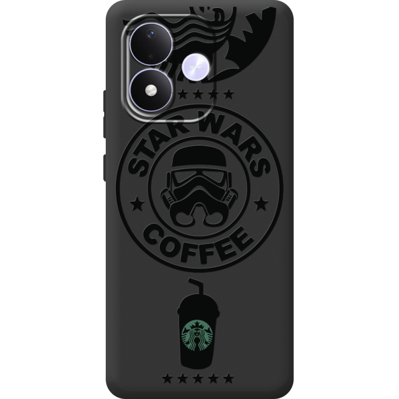 Чорний чохол BoxFace Xiaomi Redmi Note 17 Dark Coffee